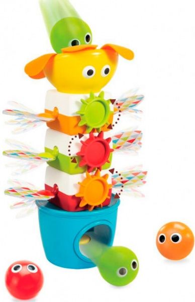 Игрушка развивающая Yookidoo Музыкальная Пирамидка 40201