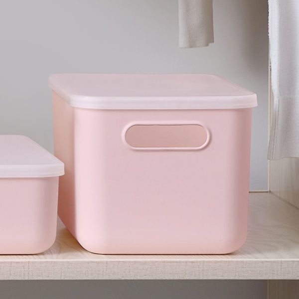 Ящик для зберігання MVM FH-11 LIGHT PINK 160x257x180 мм