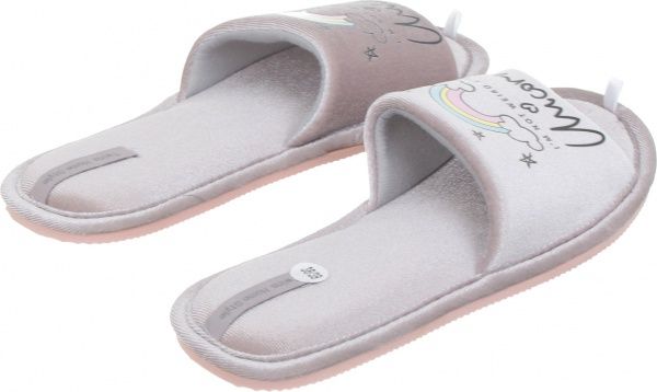Капці домашні Twins HS-VL велюр р. 40 сірий 