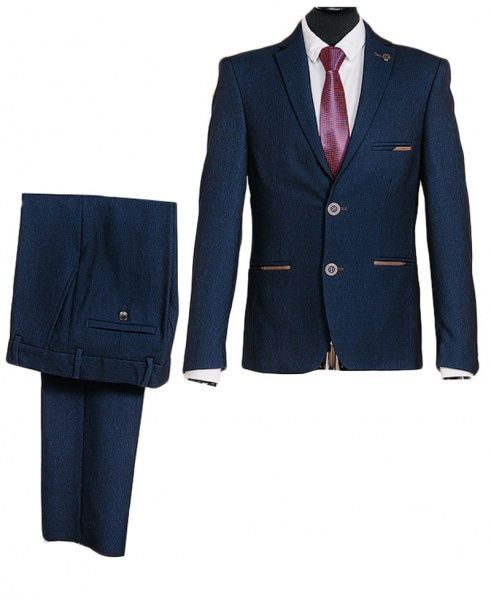 Костюм школьный West-Fashion р. 28 / 122 синий А118 