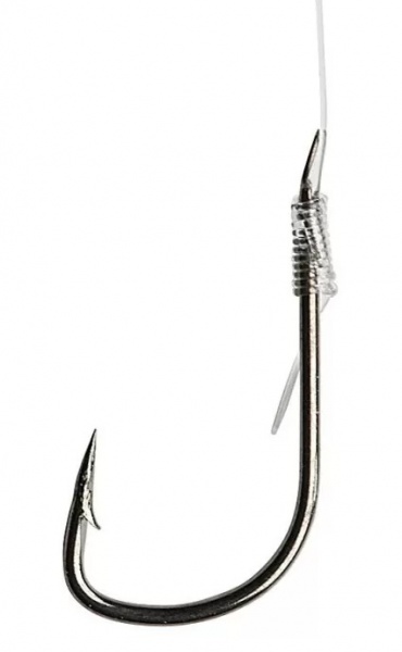 Крючок с поводком DAM SPEZI LEADER ROACH №14 10 шт.