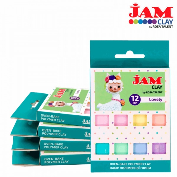 Набор пластики Jam Clay Lovely 12х20 г 