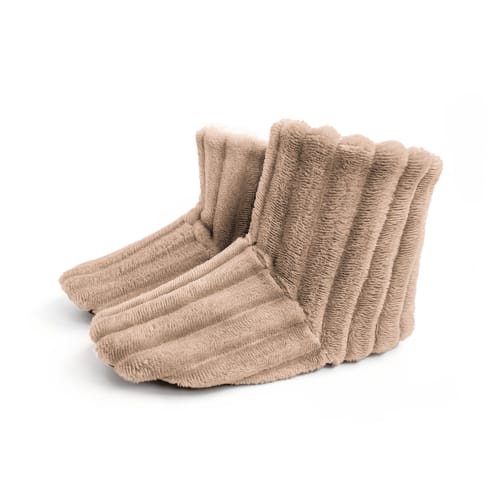 Тапки домашние La Nuit Страйпы флис р.38/39 бежевый 