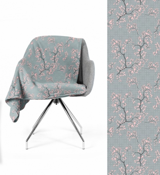 Плед Frannel Alba 200x220 см сірий La Nuit 