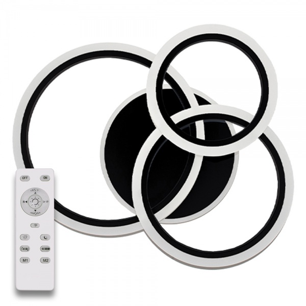 Люстра светодиодная Luminaria 3x90 Вт черный SONNE 90W 4R BLACK 