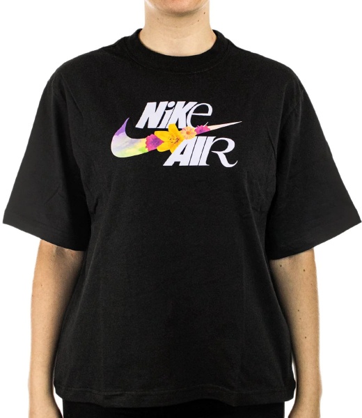 Футболка Nike W NSW TEE OC 3 BOXY FB8191-010 р.XS чорний
