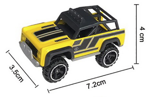 Игровой набор Xinze 1:64 машинки 6 шт. HJP1433500