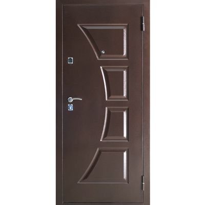 Двері металеві БС 5 2050x860x65 мм праві