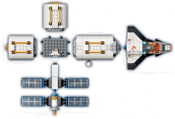 Конструктор LEGO City Космічна станція на Місяці 60227
