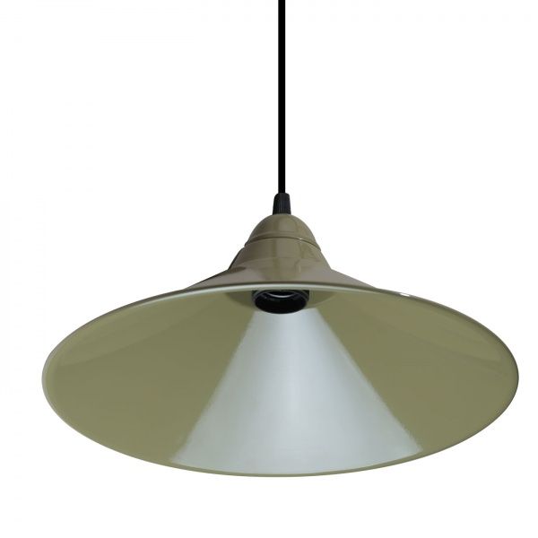 Подвес Светкомплект Loft PLC 411 1x40 Вт E27 хаки 