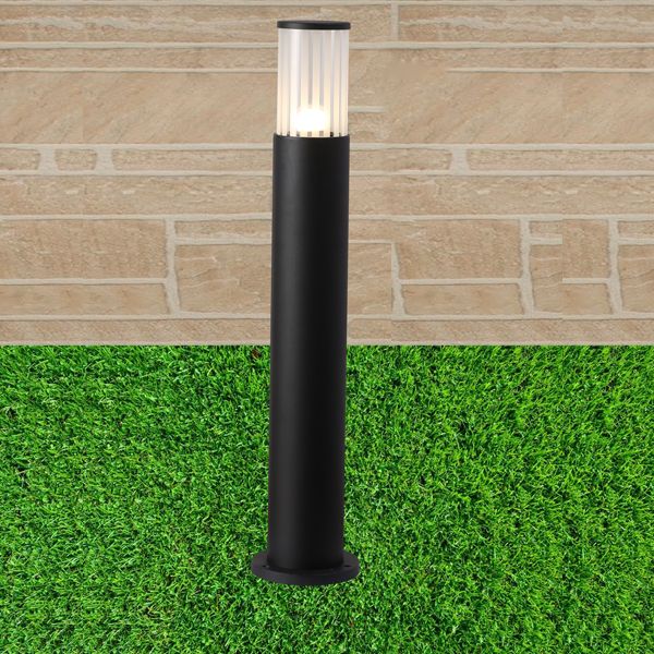 Столбик Strotskis 1511 Techno E27 60 Вт IP54 черный 