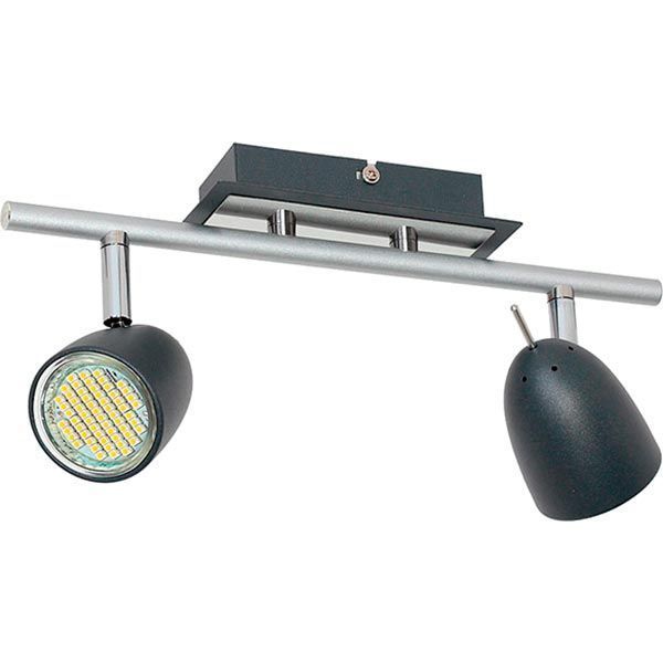 Спот Luminex Taylor 6496 2x8 Вт GU10 черный 