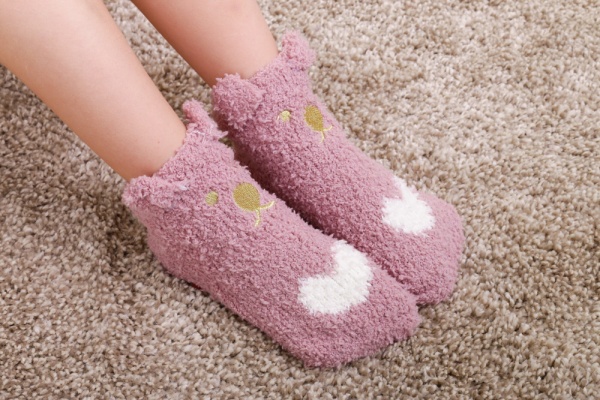 Носки для девочек Maxwin KIDS Сердце р.29-31 пудровый 