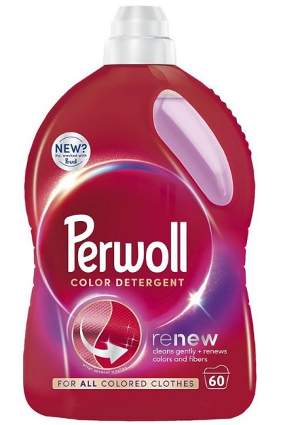 Гель для машинной и ручной стирки Perwoll для цветных вещей 3 л