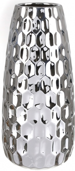 Ваза керамическая Shiny DLP19194E-1 28 см золотистая 