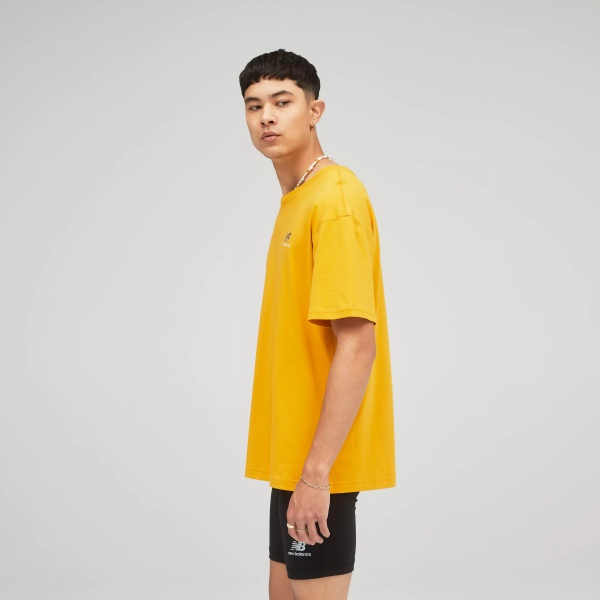 Футболка New Balance UT21503VGL р.1 жовтий