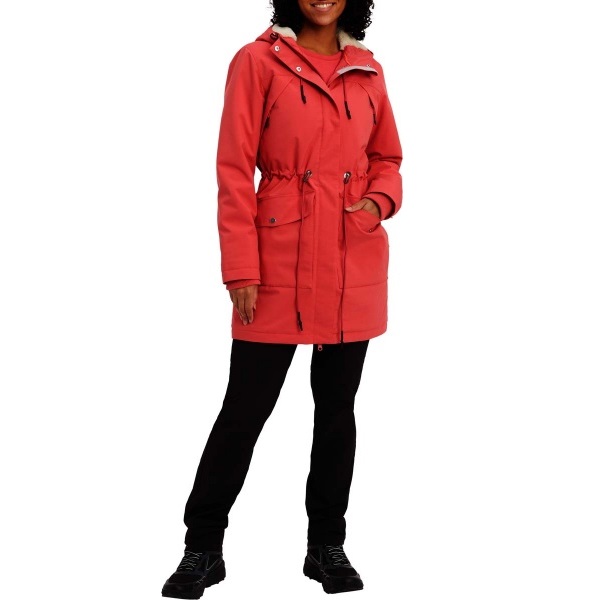 Пальто McKinley Amita wms 407886-265 р.44 красный