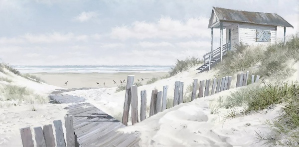 Репродукция Дорожка к морю Маклейн 50x100 см Арт Фемелі 