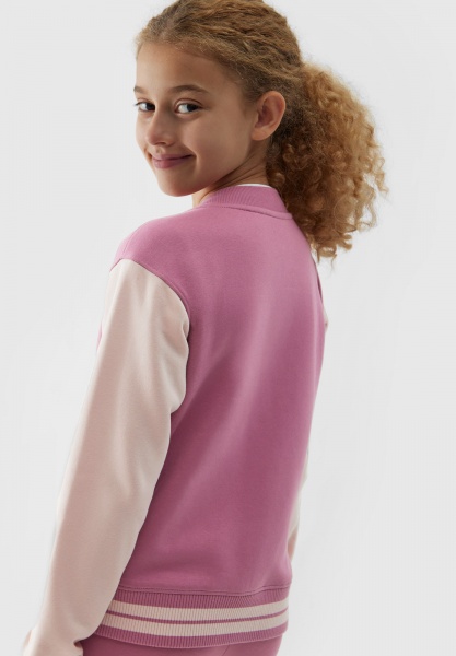 Джемпер 4F SWEATSHIRT F641 4FJAW23TSWSF641-54S рожевий