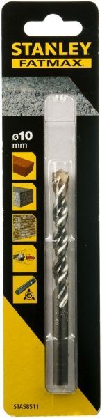 Сверло по бетону Stanley 75x120 мм 10 мм STA58511