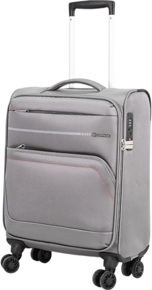 Чемодан Compass MS-3006 62 л серый 69x44x24 см M