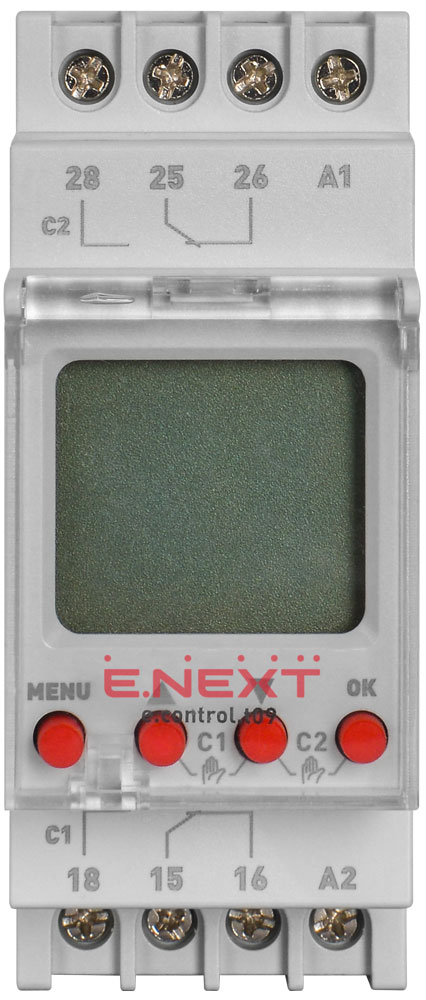 Многофункциональное реле времени E.NEXT e.control.t09
