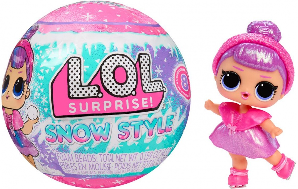 Ігровий набір L.O.L. SURPRISE! з лялькою Сніжний стиль в асортименті 429692