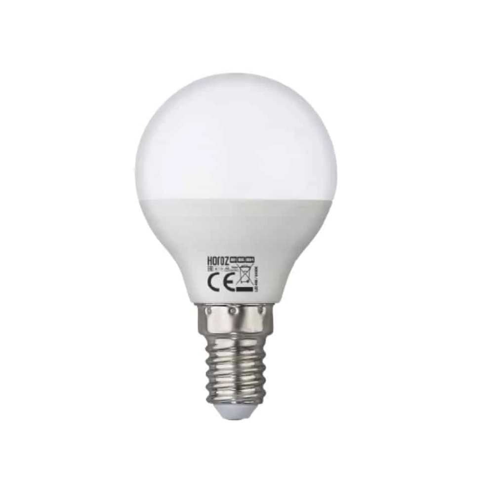 Лампа светодиодная HOROZ ELECTRIC ELITE-6 6 Вт G45 E14 220 В 6400 К 001-005-0006-011