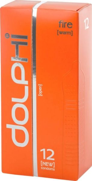 Презервативи Dolphi Fire 12 шт.