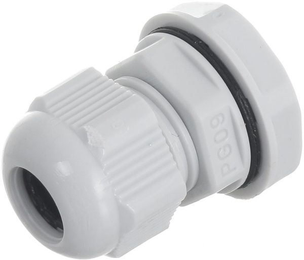 Зажим UP! (Underprice) кабельный PG 09 серый 