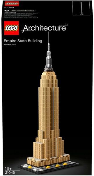 Конструктор LEGO Architecture Хмарочос Емпайр-Стейт-Білдінг 21046