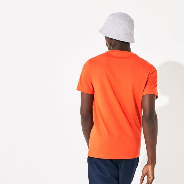 Футболка Lacoste TH84494FF 5 помаранчевий