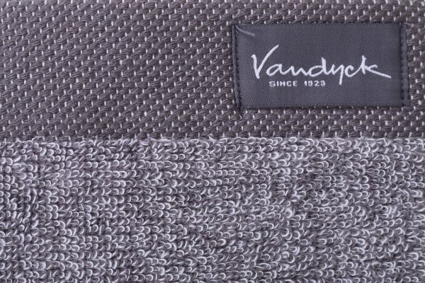 Полотенце Mouline 16x21 см серый Vandyck 