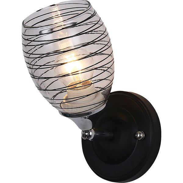 Бра Blitz 8028-11 1x60 Вт E27 хром/черный 