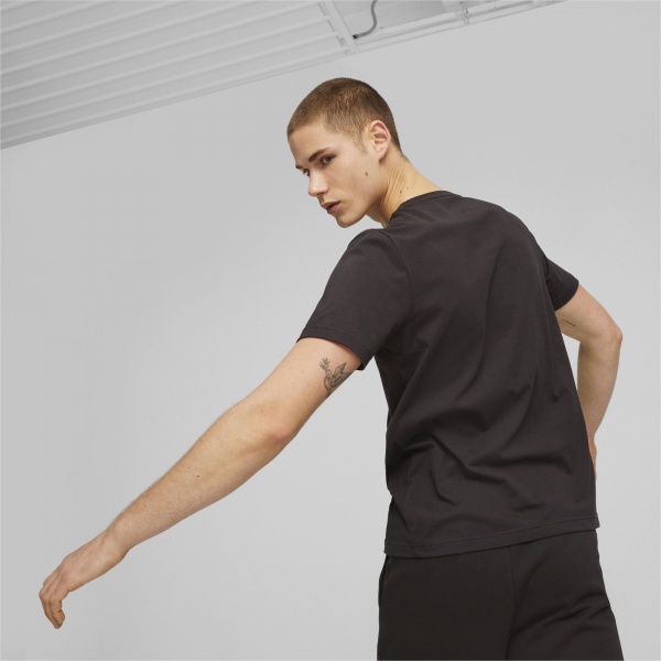 Футболка Puma BMW MMS ESS LOGO TEE PUMA BLACK 53814801 р.S черный