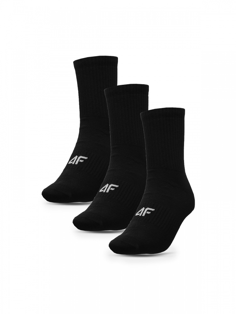 Носки 4F SOCKS CAS M280 (3PACK) 4FWMM00USOCM280-20S р.39-42 черный
