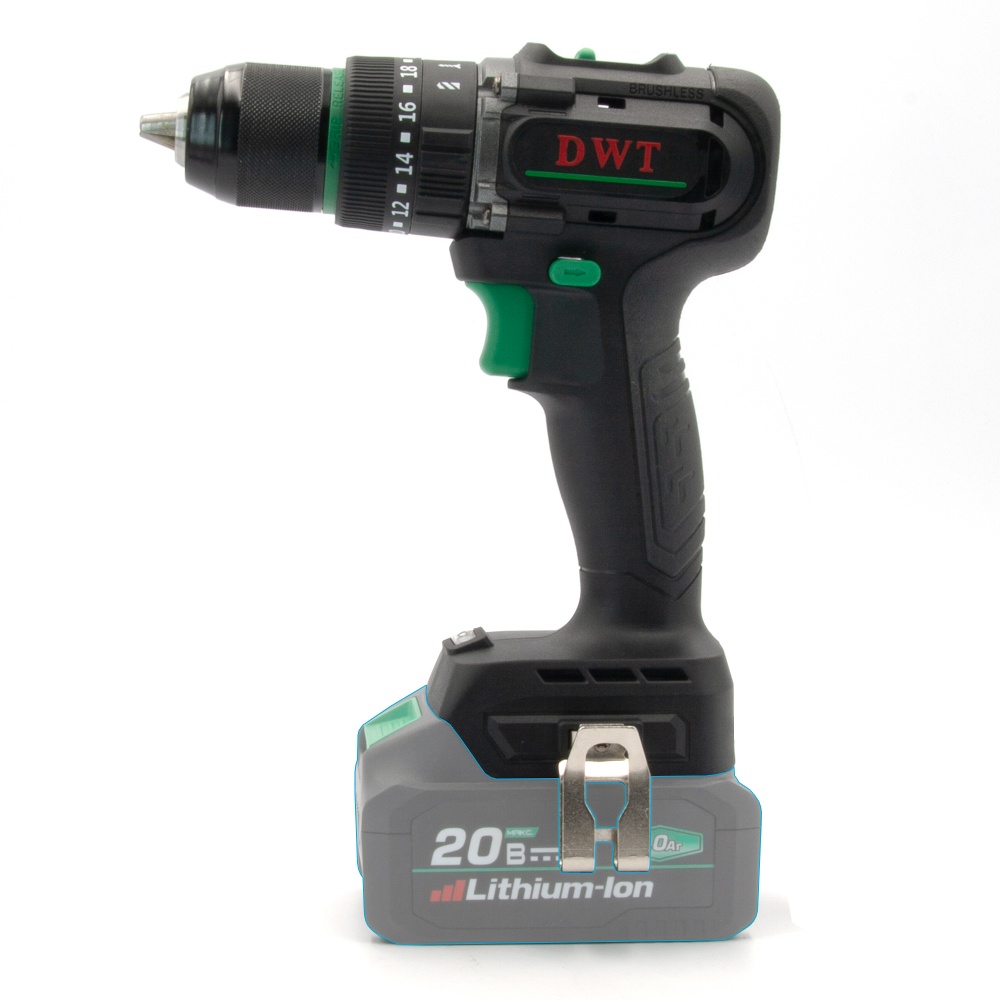 Шуруповерт ударный аккумуляторный DWT ASBP-20 DNG ASBP-20 DNG