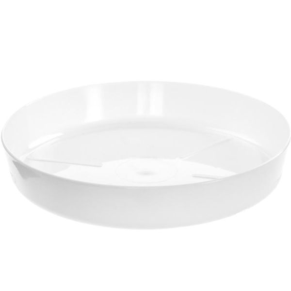 Піддон пластиковий Lamela Магнолія круглий (603) перламутровий 