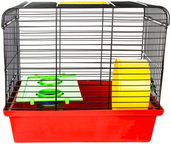 Клетка Лорі Хомяк 1 Люкс краска 33х23х29 см