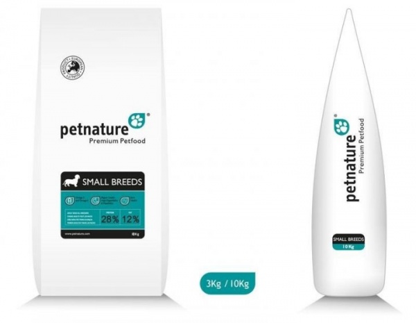 Корм сухой для взрослых собак для малых пород PET NATURE Adult Курица 3 кг