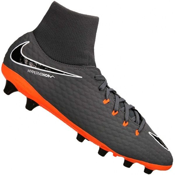 Бутси Nike Phantom III Academy AG-PRO AH7266-081 р. US 10,5 сірий