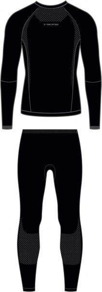 Комплект термобелья Viking UNDERWEAR EIGER (MAN SET) 500/21/2080/09 р.S черный