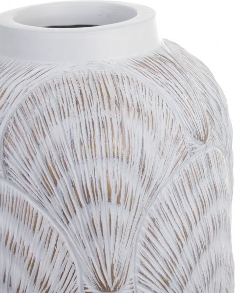 Ваза Лайт 16.5х16.5х32 см біла