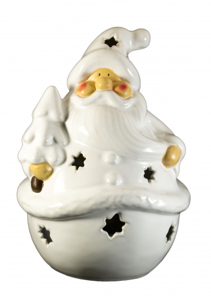 Свічник Дід Мороз елкой В В Н22 см