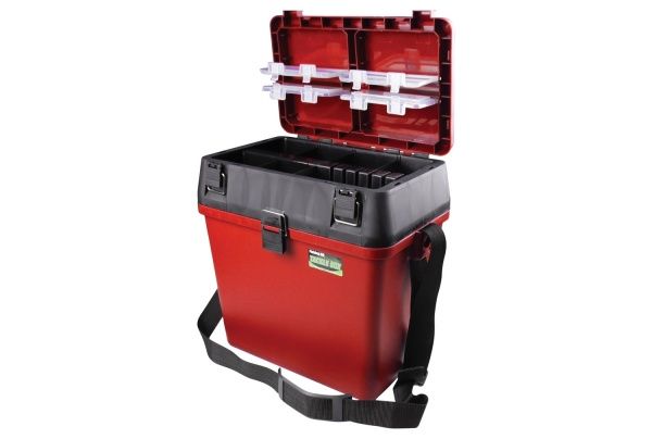 Ящик-органайзер Fishing ROI 814-00-12 зимний красный MB9317 385x255x375