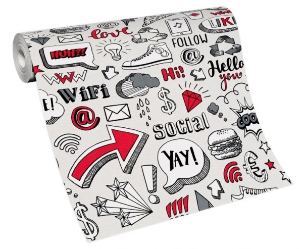 Шпалери вінілові на флізеліновій основі Erismann Sweet&Cool 10163-10 0,53x10,05 м 