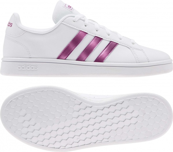 Кроссовки Adidas GRAND COURT BASE FW0810 р.UK 5,5 белый