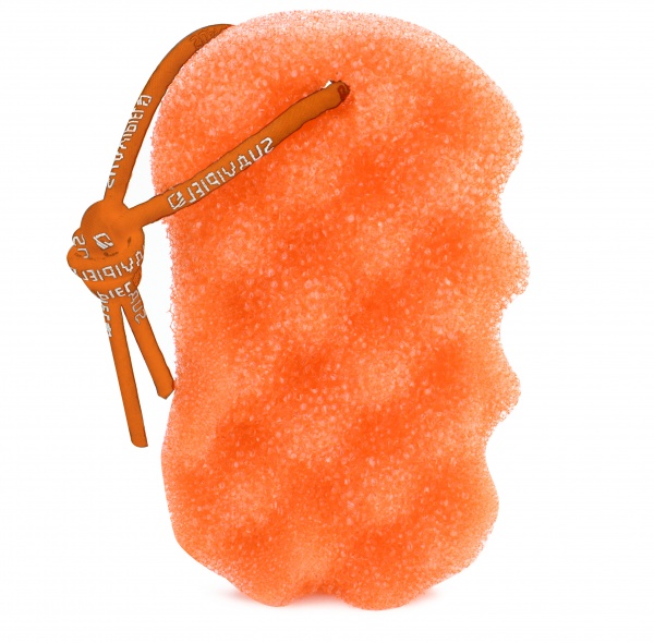 Мочалка-пілінг Suavipiel Актив Екстра помаранчева 