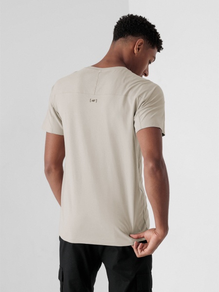 Футболка 4F D4Z21-TSM228-27S р.S бежевый