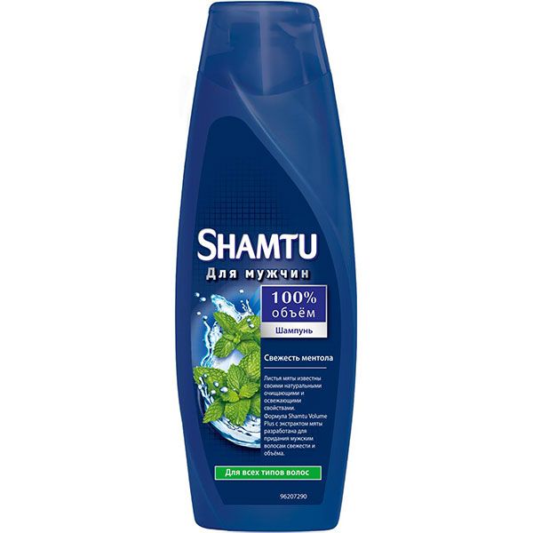 Шампунь Shamtu Свіжість ментолу 380 мл